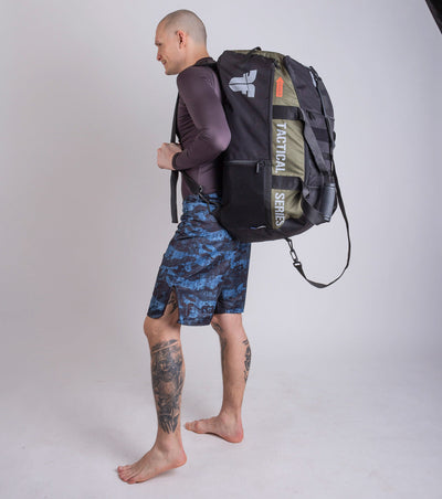 Sac de sport de combat LINE XL "Série tactique", vert armée - FTBP-06 - Fighter Sport