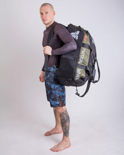 Sac de sport de combat LINE XL "Série tactique", vert armée - FTBP-06 - Fighter Sport