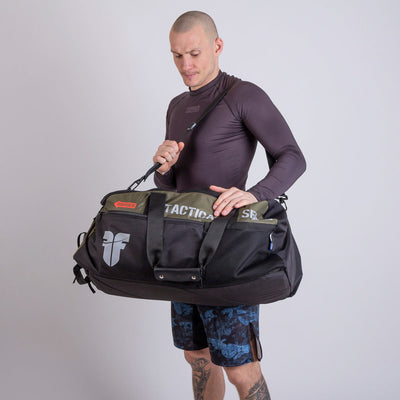 Sac de sport de combat LINE XL "Série tactique", vert armée - FTBP-06 - Fighter Sport