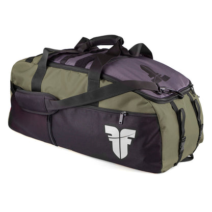 Sac de sport Fighter LINE XL - vert armée/gris/noir, FTBP-03 - Fighter Sport