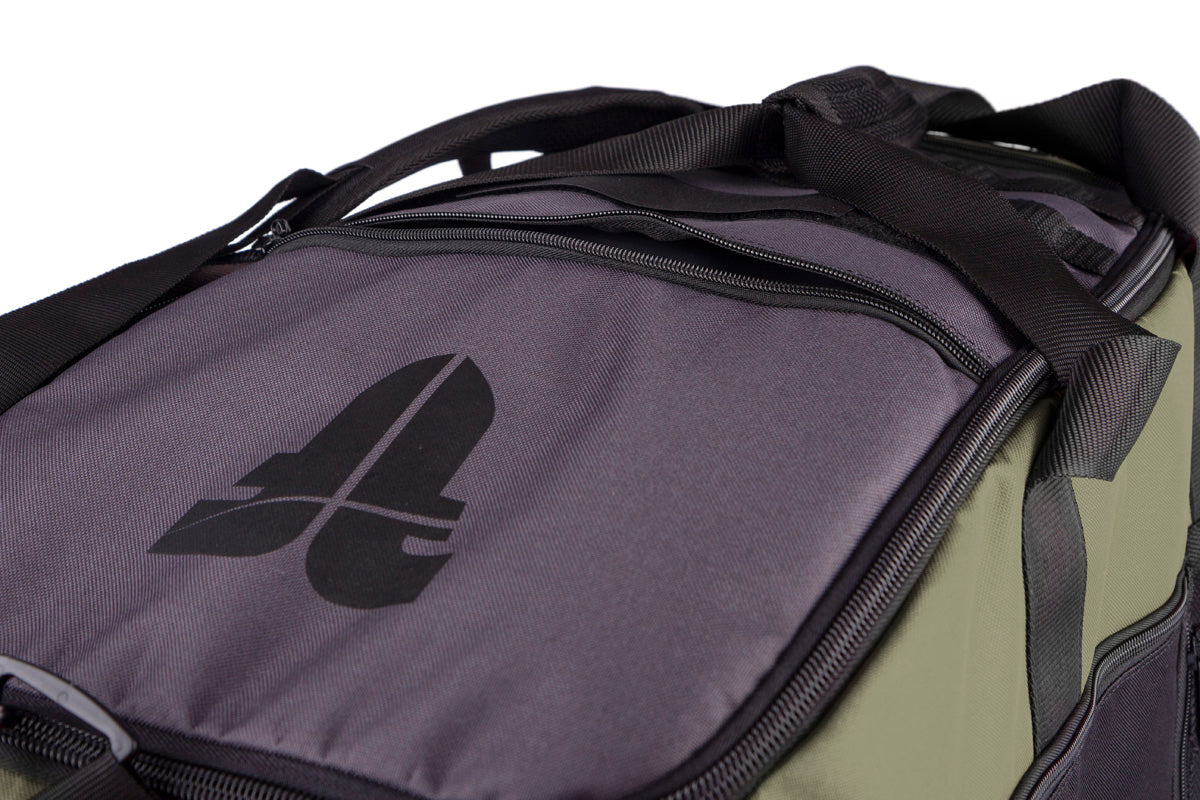 Sac de sport Fighter LINE XL - vert armée/gris/noir, FTBP-03 - Fighter Sport