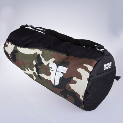 Sac de sport Fighter Roll - noir/camouflage, FSB-06 - Fighter Sport