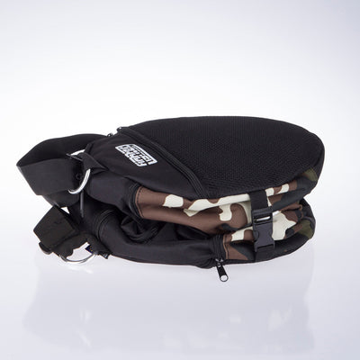 Sac de sport Fighter Roll - noir/camouflage, FSB-06 - Fighter Sport