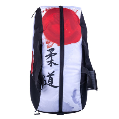 Sac à dos de sport de combat - Judo - blanc/rouge, FTS-14-JUD - Fighter Sport