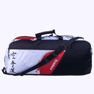 Sac à dos de sport de combat - Karaté - blanc/rouge, FTS-13-KRT - Fighter Sport