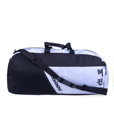 Sac à dos de sport de combat – Taekwondo – blanc/gris, FTS-12-TD-PL - Fighter Sport