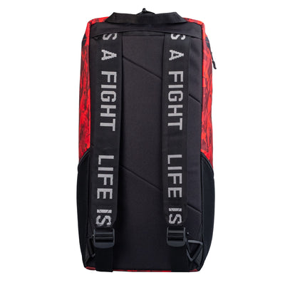 Sac de sport Fighter camouflage/rouge - FTS-14-BCM-RD - Fighter Sport