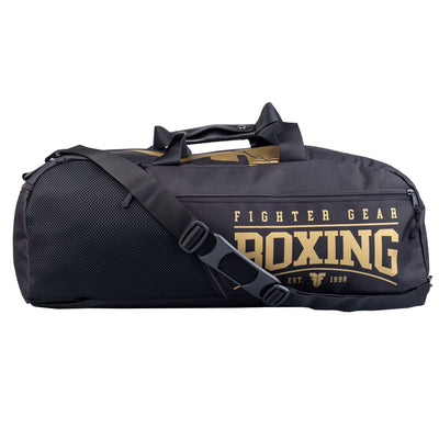 Sac de sport Fighter noir/doré - FTS-14-BX - Fighter Sport