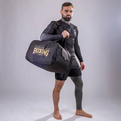 Sac de sport de boxe Fighter noir/or - FBXBG-01 - Fighter Sport