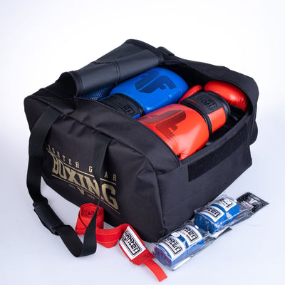 Sac de sport de boxe Fighter noir/or - FBXBG-01 - Fighter Sport