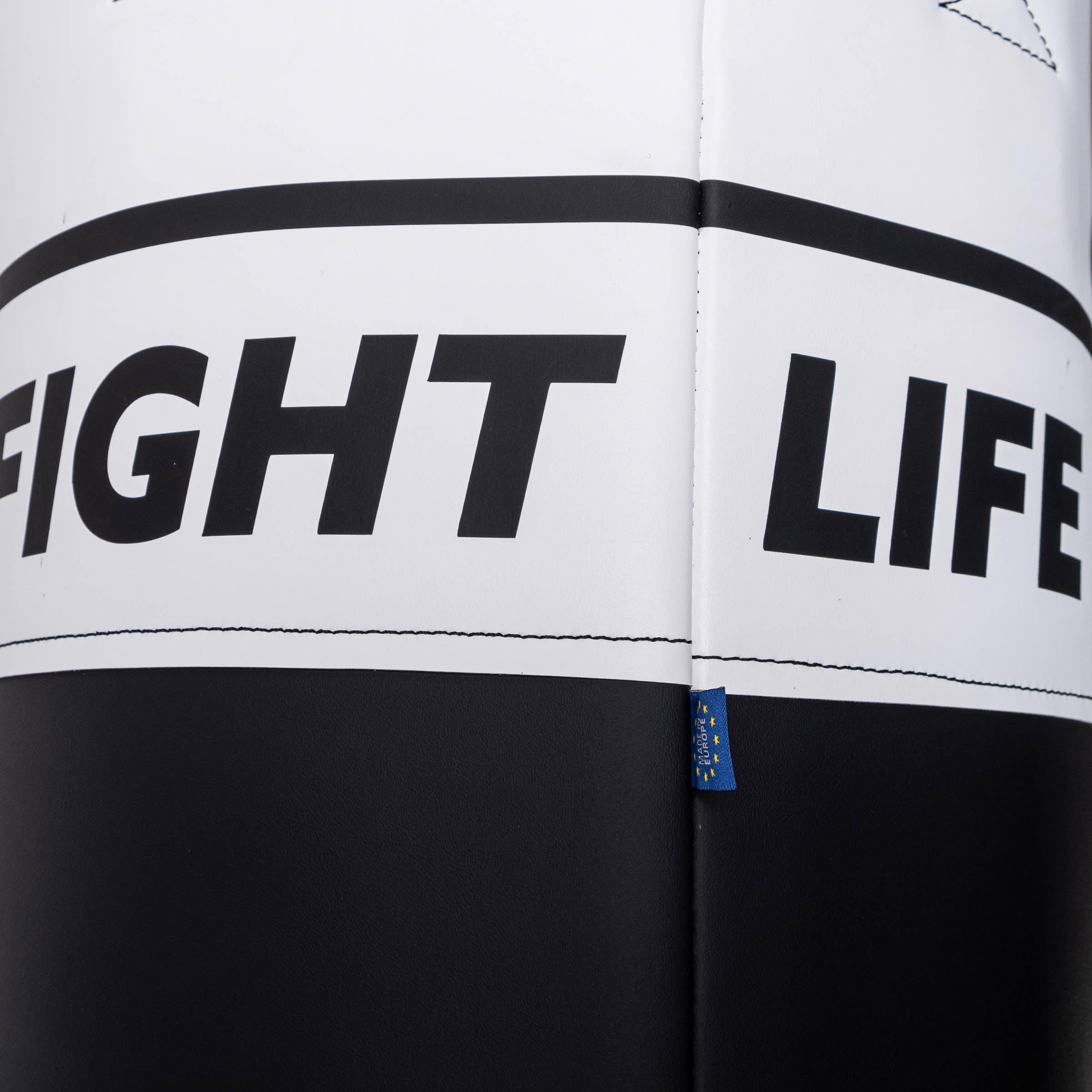 Sac de boxe Fighter Fitness 120 à 150 cm, noir/blanc - Fighter Sport