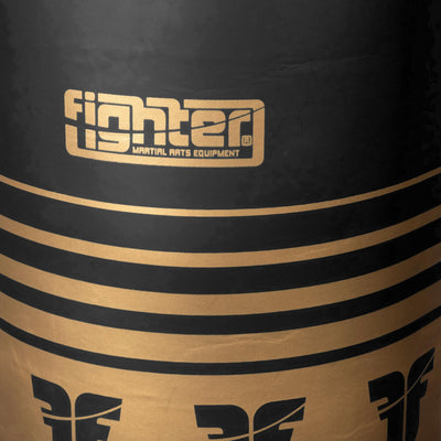 Sac de frappe de boxe Fighter XTR 150 à 180 cm - noir/or - Fighter Sport