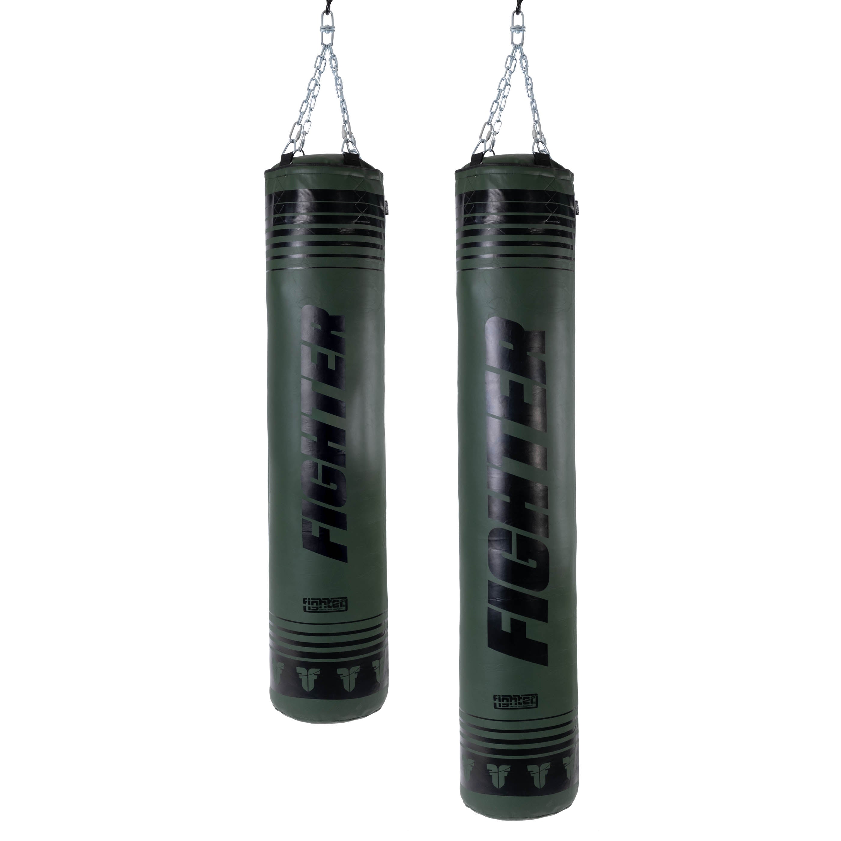Sac de frappe Fighter Boxing XTR 150 à 180 cm - kaki/noir - Fighter Sport