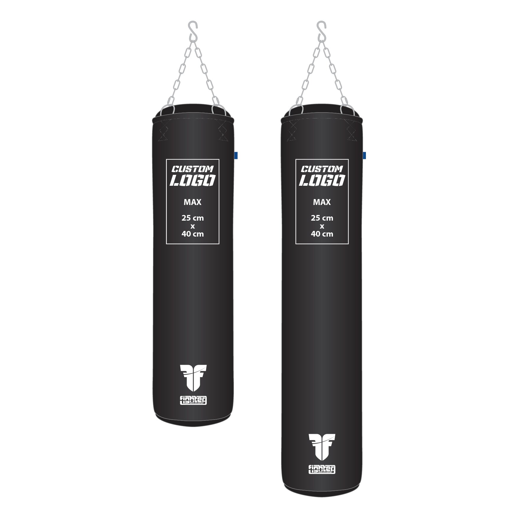 Sac de boxe Fighter Professional 150-180cm logo personnalisé - Fighter Sport