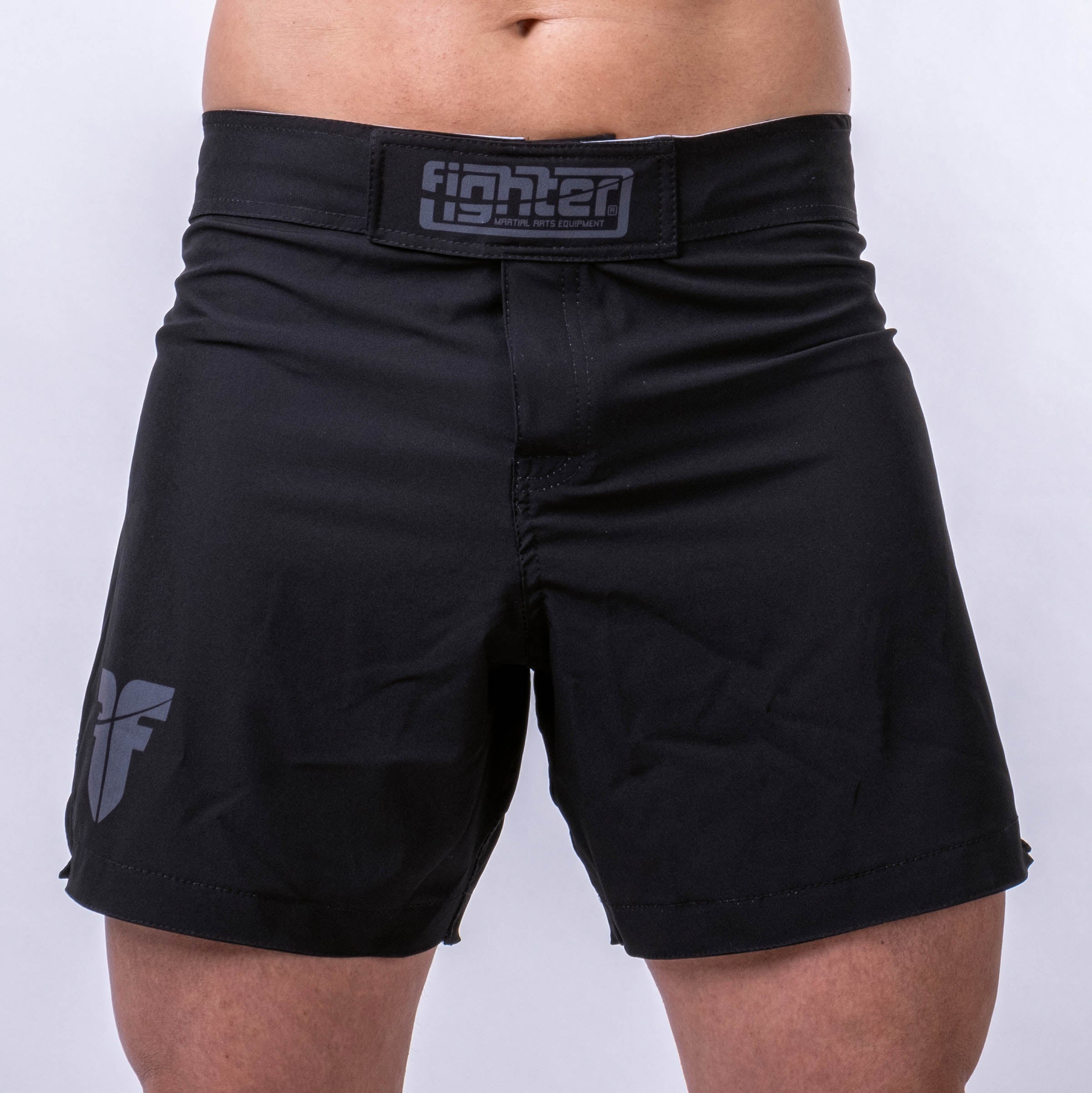 Short de combat MMA Lines noir - FMMAS-LN-0209 - Fighter Sport