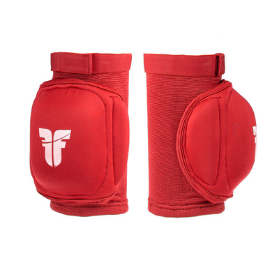 Genouillère de compétition pour combattant - rouge, FKG-03R - Fighter Sport