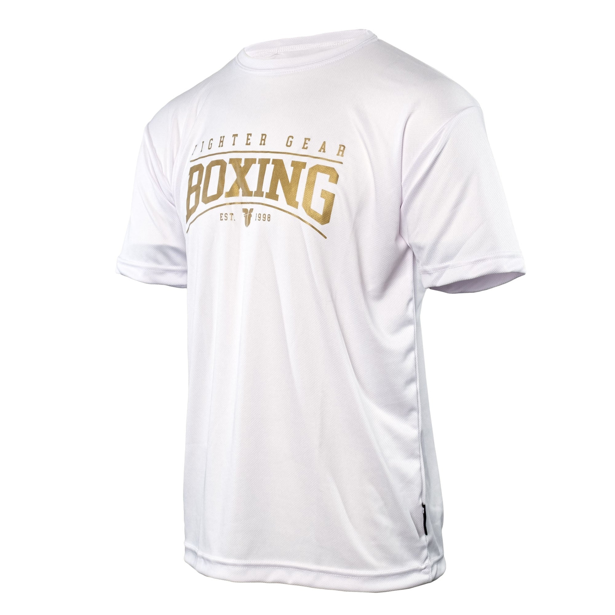 T-shirt Boxing Fighter blanc - FTSH-02WHBX - Fighter Sport
