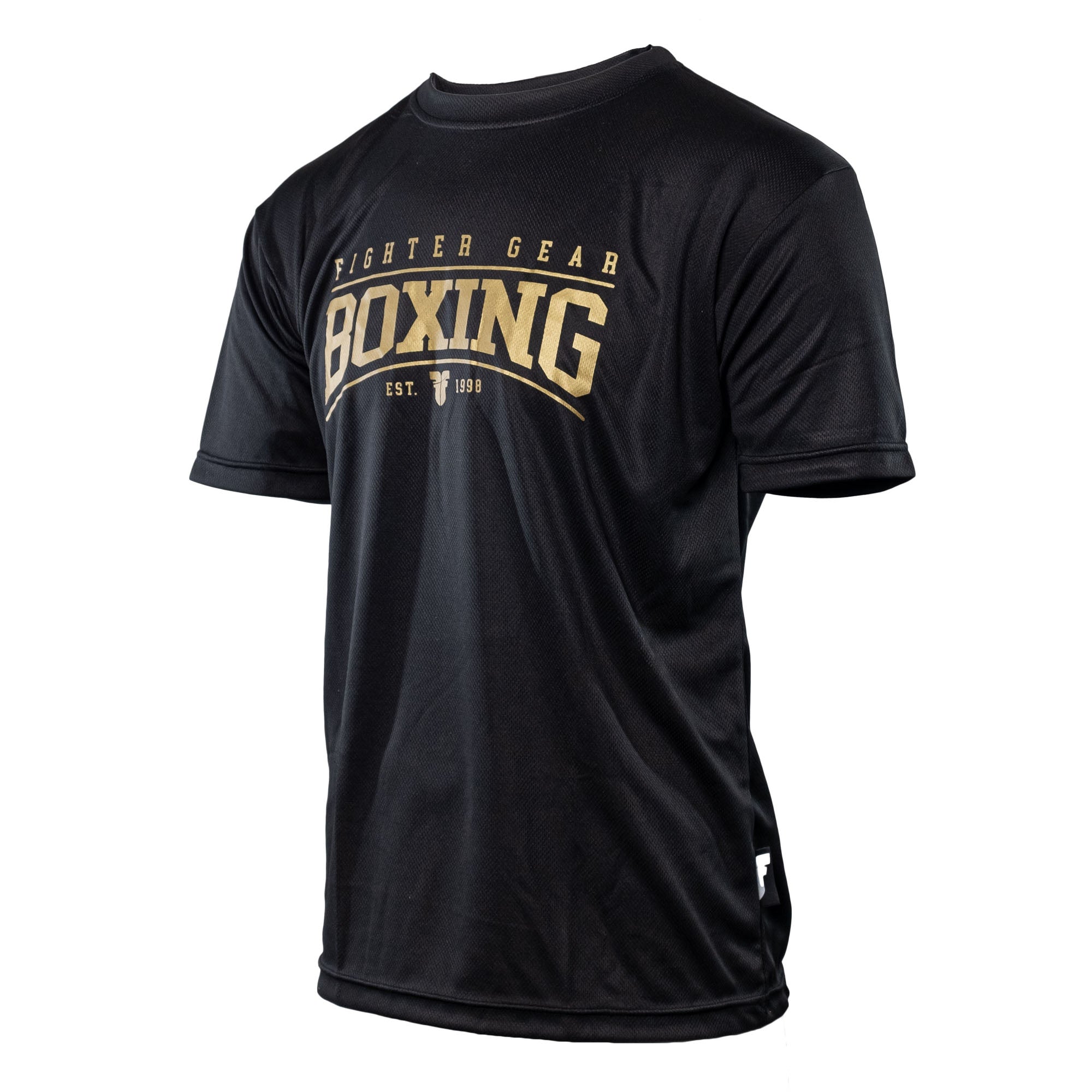 T-shirt Boxing Fighter noir - FTSH-02BLBX - Fighter Sport