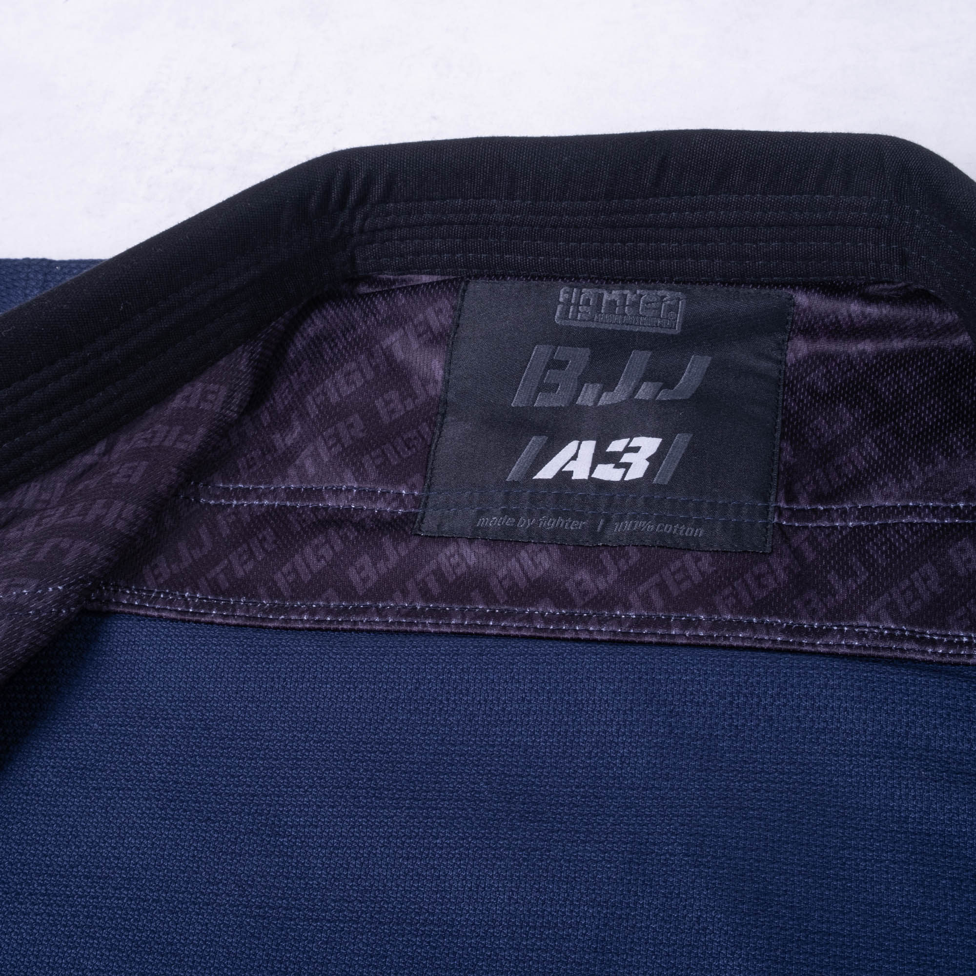 Kimono JJB Fighter bleu - BJJU-0402 - Fighter Sport