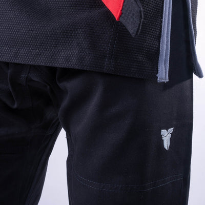 Kimono JJB Fighter noir - BJJU-0209 - Fighter Sport