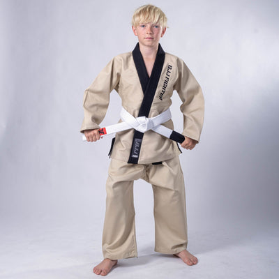 Tenue de combat BJJ beige - BJJU-1602 - Fighter Sport