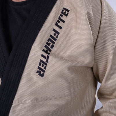 Tenue de combat BJJ beige - BJJU-1602 - Fighter Sport