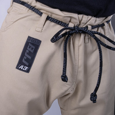 Tenue de combat BJJ beige - BJJU-1602 - Fighter Sport