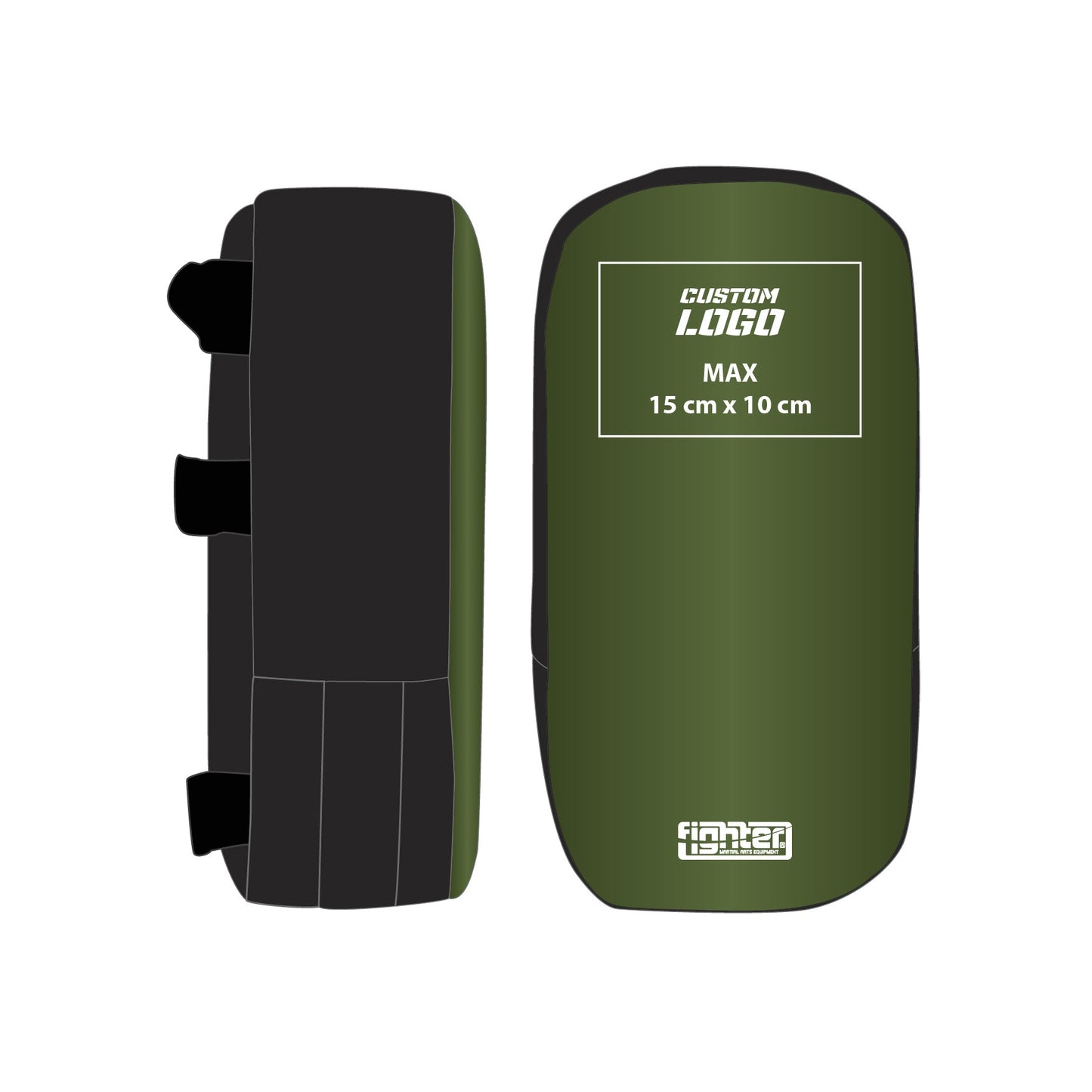 Bouclier de frappe Boxe thaï MAXI - Logo personnalisé