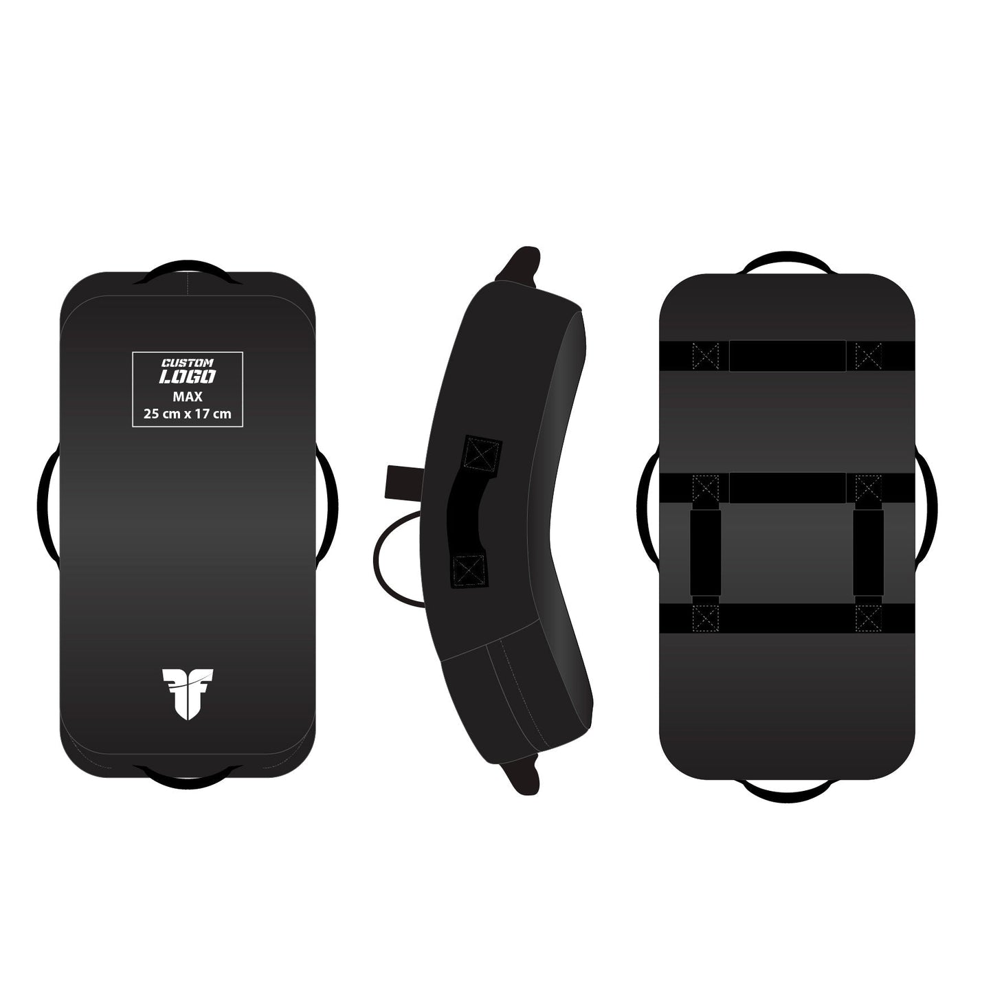 Bouclier de combat - MULTI GRIP - Logo personnalisé