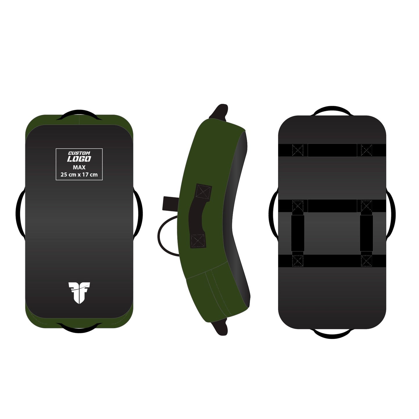 Bouclier de combat - MULTI GRIP - Logo personnalisé
