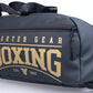Sac de sport de boxe Fighter noir/doré similicuir