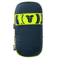 Bouclier de combat thaïlandais MAXI - Série Power - noir/jaune fluo - Fighter Sport