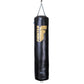 Sac de boxe Fighter professionnel ; 150 cm et 180 cm, diamètre 36 cm - noir/or