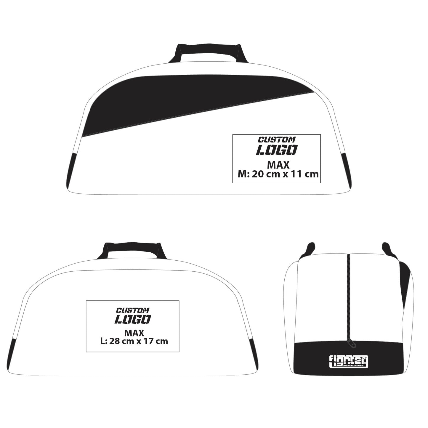 Sac de sport Fighter GYM - Logo personnalisé