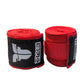 Bandages semi-élastiques pour les mains Fighter rouge - FHW-3030-03
