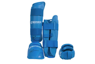 BestSport  Protège-tibia et cou-de-pied karaté